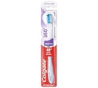 Colgate 360 Sensitive Extra Soft Manual Toothbrush - extra soft toothbrush - sensitive toothbrush - 48% softer bristles* - ch nd tongue cleaner - whole mouth freshness