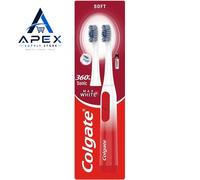 Colgate 360 Sonic Max White Battery Powered Toothbrush Cleans in 4 Ways...