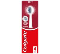 Colgate 360 Sonic Max White Battery Powered Toothbrush Refills - Slim Tip Bristles - Soft Battery Toothbrush