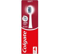 Colgate 360 Sonic Max White Battery Powered Toothbrush Refills - Slim Tip Bristles - Soft Battery Toothbrush