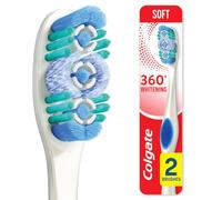 Colgate Optic White Manual Full Head Soft Toothbrush-2 ct