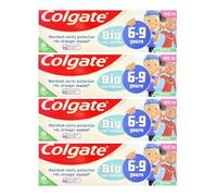 Colgate 6 Plus Kids Smiles Toothpaste Mint Flavour 50ml (Pack of 4)