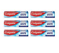 6x Colgate Advanced White Toothpaste Micro Crystals Whitening 100ml