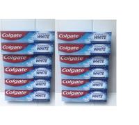 6x Colgate Advanced White Toothpaste Micro Crystals Whitening 100ml