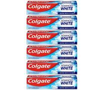 6x Colgate Advanced White Toothpaste Micro Crystals Whitening 100ml