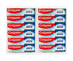 Colgate Advanced White Toothpaste 12 x 100ml