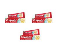 Colgate Baby Toothpaste, Strawberry Flavour, 50ml, for Ages 0-2 Years, Pack of 3
