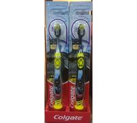 Colgate Batman Kids Toothbrush with Tongue Cleaner - Soft Bristles for 6+ Years