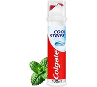 Colgate Cool Stripe Toothpaste Pump 100 ml - Cavity protection - Strengthens teeth - Freshens breath - Fights cavities - Fluoride toothpaste