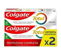 Colgate Dentifricio Total Original, Protezione Completa 24h, 2x75 ml