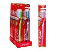 Colgate Double Action Toothbrush Medium, 12 Pack