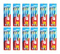 Colgate Extra Clean Medium Toothbrushes 3 in Pack x 12