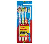 Colgate Extra Clean - Toothbrushes (Pack of 2) - Medium-Sized