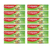 Colgate Herbal Toothpaste 100 ml x 12 Natural Herbal Toothpaste with Mint, Neem