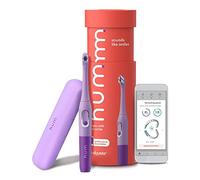 Colgate hum Smart Battery Toothbrush Kit, Sonic Toothbrush with Travel Case, Purple