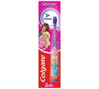 Colgate Kids Battery Barbie Extra Soft Bristles Toothbrush, 3+ Years, with Sonic Vibrating Bristles