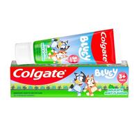 Colgate Kids Bluey Mint-Flavoured Fluoride Toothpaste 3+ Years - Gentle Toothpaste for Kids - Contains Dentist-Recommended Level of Fluoride - Maximum Cavity Protection - 4X Stronger Enamel*