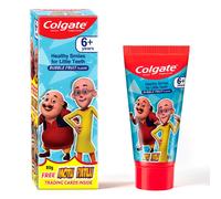 Colgate Kids Toothpaste For 6+ Years, Motu Patlu, Bubble Fruit Flavour, Gentle Protection Tooth Paste With 50% Lesser Abrasive Formula For Protecting