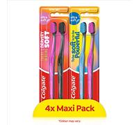 Colgate Limited Edition Ultra Soft Toothbrush, Manual Toothbrush, 0.1mm Ultra Soft bristles, Gentle on Gums, high Density tufting, removes Plaque, Protects from Cavities