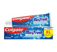 Colgate Max Fresh Toothpaste with Cooling Crystals 125ml - fresh breath toothpaste - Fresh FX technology for 10X longer lasting cooling* - helps to fight cavities - keeps teeth white