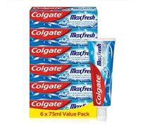 Colgate Max Fresh Cooling Crystals Toothpaste 6 x 75 ml - Cool Mint