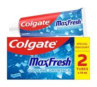 Colgate Max Fresh Cooling Crystals Toothpaste 75ml x2