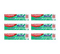 Colgate Max Fresh Toothpaste with Cooling Crystals, Clean Mint, 100ml, Pack of 6
