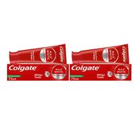 Colgate Max White Clinical Purifying Power Toothpaste 75ml - Hydrogen Peroxide Teeth whitening Toothpaste - Whiter Teeth in 5 Days - Deeply whitens S