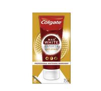 Colgate Max White Expert + Anti-Stain Teeth Whitening Toothpaste 75ml - Advanced Stain Removal Technology - Helps Prevent Future Stains - Enamel Safe for Daily Use