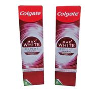Colgate Max White Expert Original Whitening Toothpaste Pack of 2 75ml Tubes