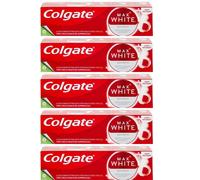Colgate Max White Infinite Toothpaste Advanced Whitening Formula 75ml (5 Pack)