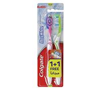 Colgate Max White Medium Toothbrush (Pack of 2)