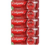 Colgate Max White One Removes Stains Toothpaste 75ml / 2.55oz (Pack Of 5)