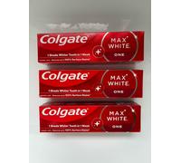 Colgate Max White One Toothpaste - 3 X 75 ml - Whiter In 1 W namel Safe