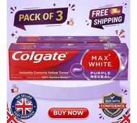 Colgate Max White Purple Reveal Toothpaste 75ml