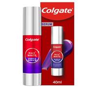 Colgate Max White Purple Serum 40ml, Purple Teeth Whitening, Instantly Whitens, Dual-Action Formula for Immediate Colour Correction & Lasting Whitening Results, with Micro Polishing Minerals