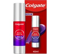 Colgate Max White Purple Serum 40ml, Purple Teeth Whitening, Instantly Whitens, Dual-Action Formula for Immediate Colour Correction & Lasting Whitening Results, with Micro Polishing Minerals