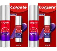 Colgate Max White Purple Teeth Whitening Serum 40ml (Pack of 2)