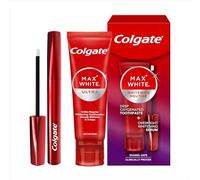 Colgate Teeth Whitening Kit with 1 x Max White Overnight Whitening Serum and 1 x Max White Ultra Active Foam Toothpaste 75 ml