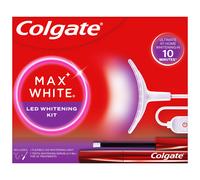 Colgate Max White Ultimate at Home LED Teeth Whitening Kit, Enamel Safe, Reverses up to 20 Years of Stains, Whitening Pen & Smartp