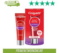 Colgate Max White Ultimate Radiance Toothpaste 75 ml, Teeth Whitening
