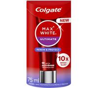 Colgate Max White Ultimate Renewal Toothpaste 75 ml, Teeth Whitening and Lasting Stain Prevention Fluoride Toothpaste, Pack of 1