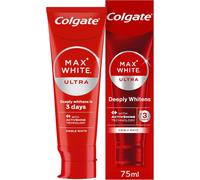 Colgate Max White Ultra Active Foam Whitening Toothpaste, 75ml | Enjoy deep whi
