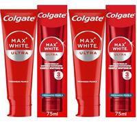 Colgate Max White Ultra Fresh Pearls Toothpaste 75ml x 2