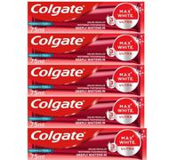 Colgate Max White Ultra Freshness Pearls Toothpaste 75ml (Pack of 5)