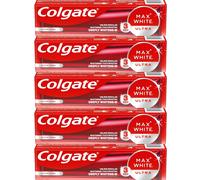 Colgate Max White ULTRA Freshness Pearls Whitening Toothpaste 75ml (Pack Of 5)