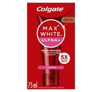 Colgate Max White Ultr Sensitive Toothpaste 75ml, Whitens Deep Stains for 5X Whiter Teeth, ActiveShine Technology Smoothes Enamel Surface to Reflec