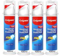 Colgate Maximum Cavity Protection 100ml Toothpaste Pump Pack of 4.