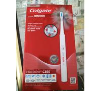 COLGATE OMRON PRECLINICAL C350 ELECTRIC TOOTHBRUSH UNIQUE CLEANING ACTION, NEW.