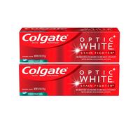 Colgate Optic White Stain Fighter Fresh Mint Gel, 4.2 oz (Pack of 2)